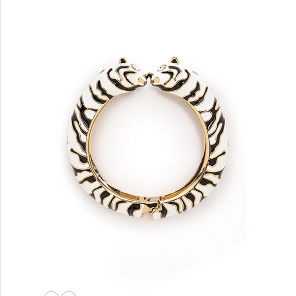 Kate Spade Lucky Streak Tiger Bangle Bracelet - Picture 5 of 5